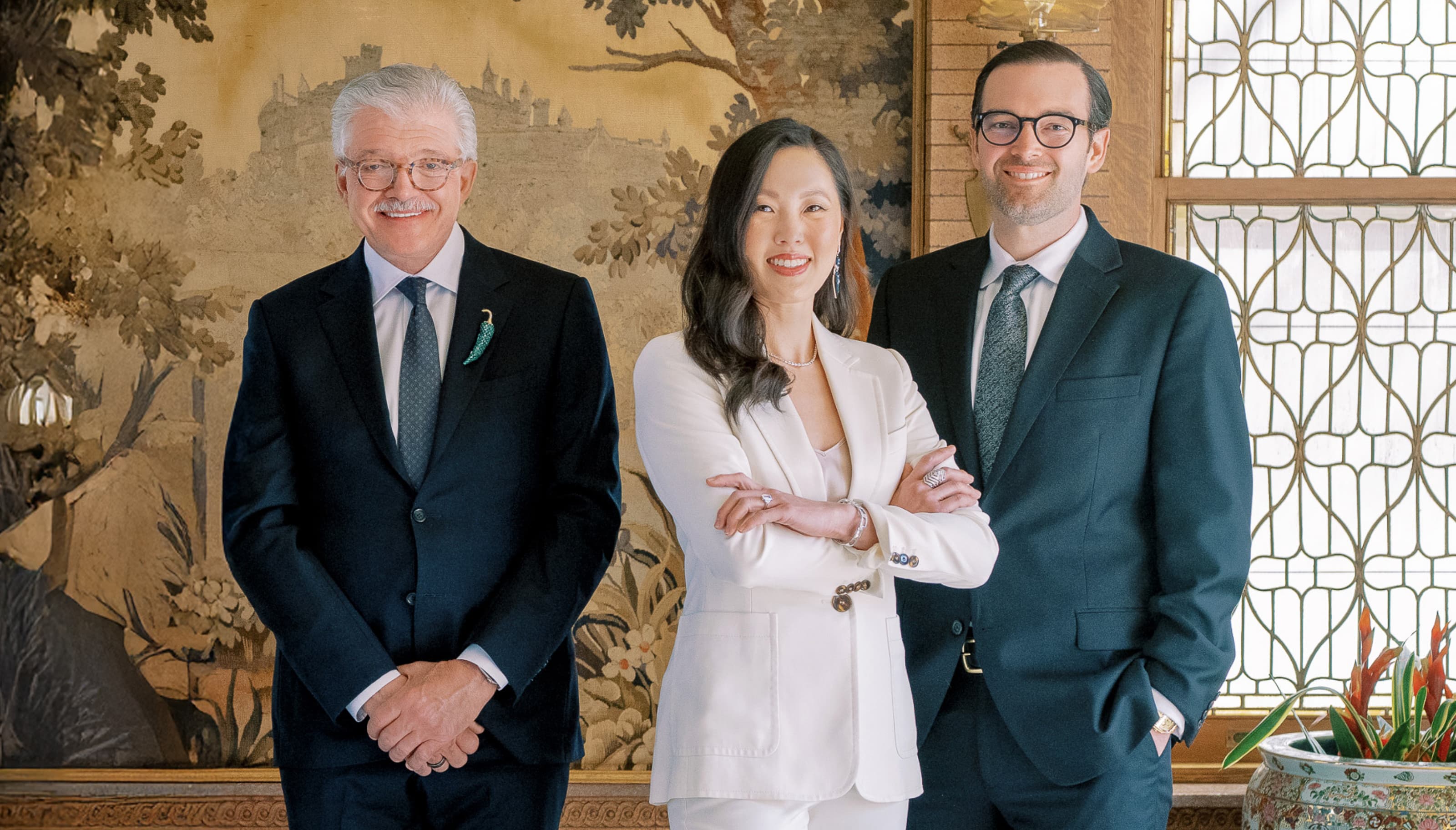 Dr. Montague, Dr. Lee, and Dr. Quatela