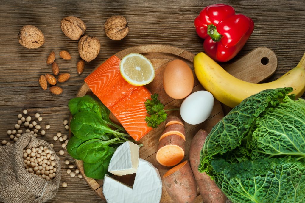 healthy food for healthy hair