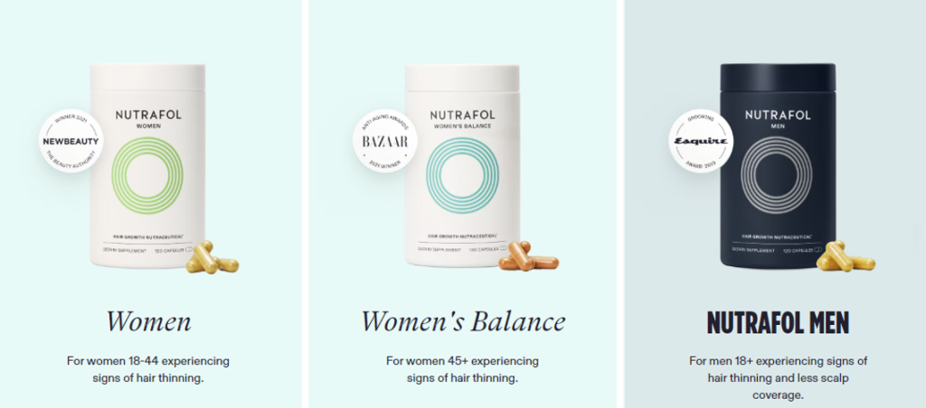 nutrafol for women and men