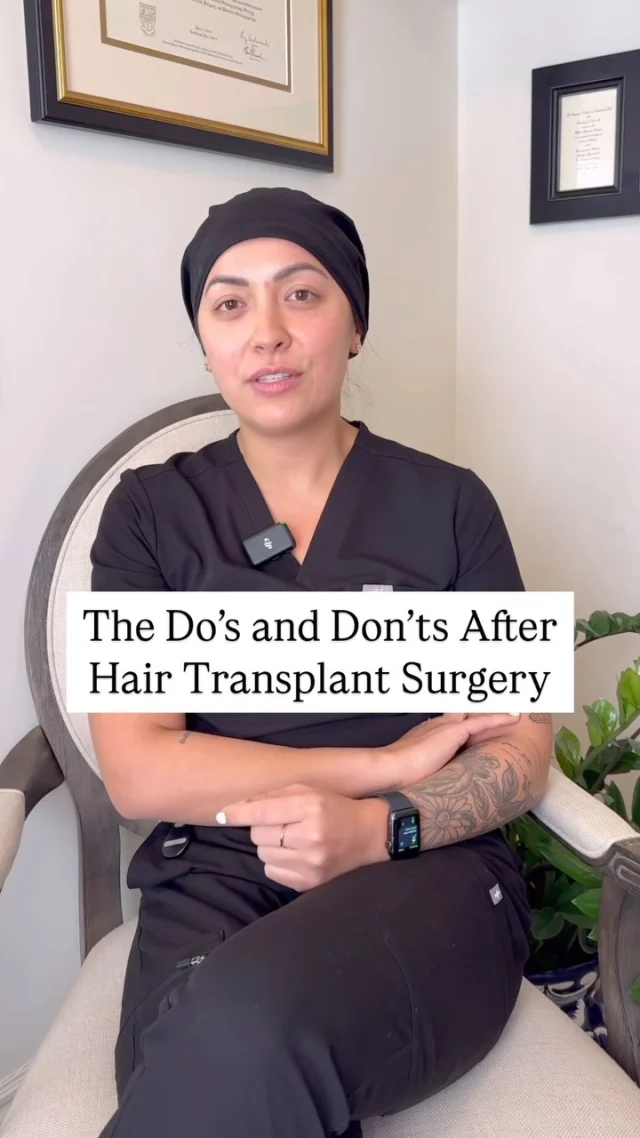 Post-hair transplant care is crucial for the best results! 

Here’s what you need to know about the dos and don’ts for a smooth recovery and optimal results, with expert advice from Stacie, the only certified trichologist in the area!

#hairtransplantsurgery #hairtransplant #hairtransplantrecoverytips #hairrestoration #hairlosstreatment #hairtransplantation