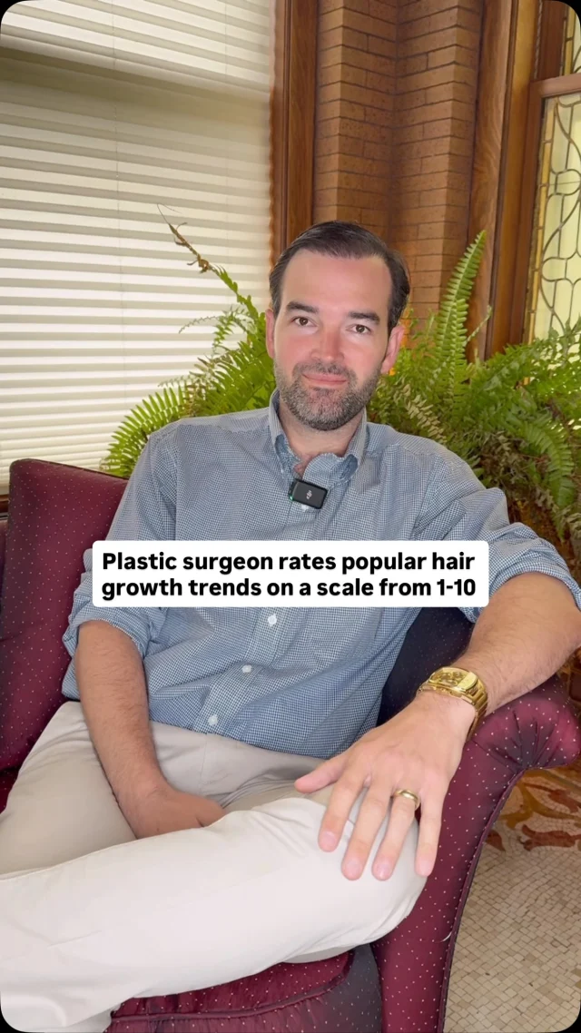 Rating viral hair growth trends (from a plastic surgeon’s POV)

You’ve seen them all over your feed – but do they actually work? As a double board-certified facial plastic surgeon, @dralexmontague is rating the most talked-about hair growth methods from 1 to 10 based on their effectiveness when used alone.

Keep in mind, hair restoration is rarely one-size-fits-all. Real results come from combining the right methods for you.

Which ones have you tried or are considering?
