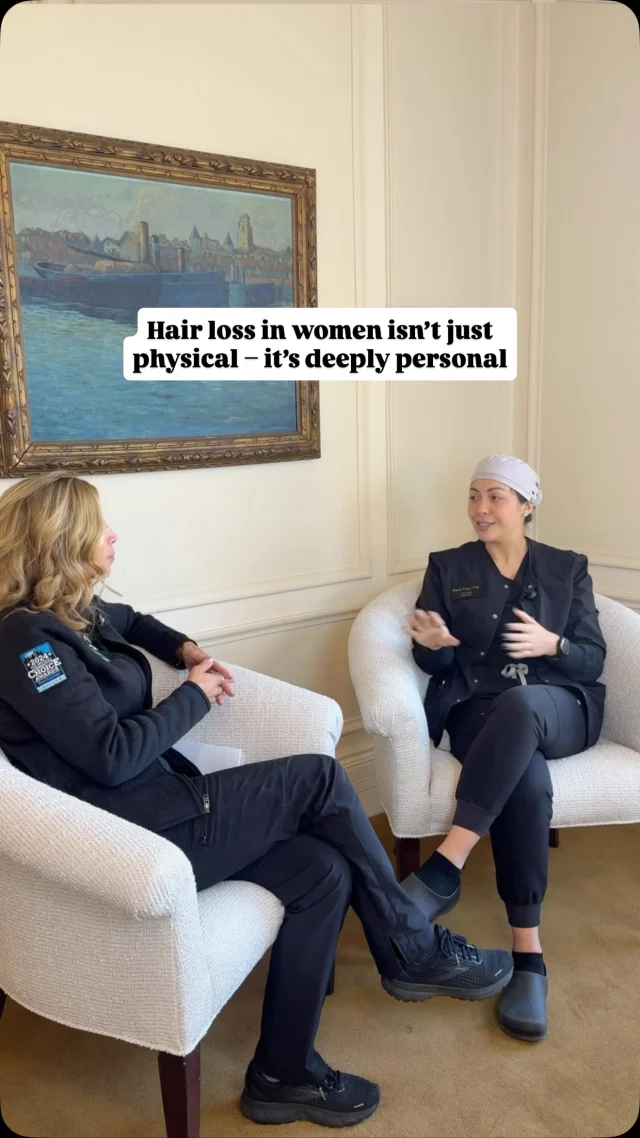 Stacie (nurse practitioner + certified trichologist) and Julie (BHRT specialist with Longevità Medical) sat down to talk about something women don’t hear enough about — the real emotional impact of hair loss.

Hair is tied to identity, confidence, and how we show up every day… so when it starts thinning, it’s not just physical — it can feel overwhelming, even scary.

And too often, the response is quick: “Here, take this.” Without anyone stopping to ask why it’s happening in the first place.

This is just the beginning of the conversation.

Stay tuned — they’ll be getting into the causes of hair loss in midlife and what you can actually do about it.